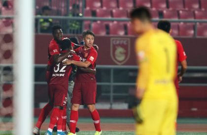 2019赛季中超联赛第25轮 河北华夏2比1胜天津泰达