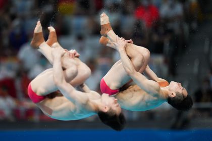 东京奥运会跳水男子双人三米板 谢思埸/王宗源摘金
