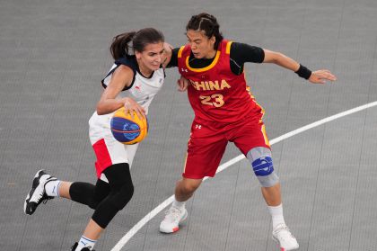 东京奥运会女子三人篮球半决赛 中国不敌俄罗斯