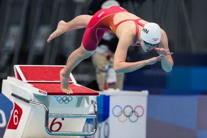 东京奥运会游泳女子200米个人混合泳决赛  余依婷名列第五
