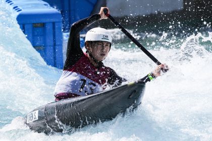 东京奥运会皮划艇激流回旋女子划艇半决赛 陈诗出战