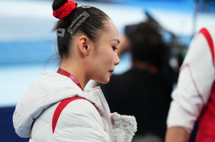 东京奥运会体操女子高低杠决赛芦玉菲获得第四名
