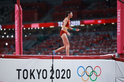 徐惠琴晋级晋级东京奥运会田径女子撑竿跳高正赛