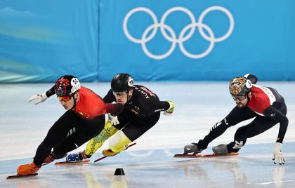 任子威晋级北京冬奥会短道速滑男子1000米半决赛