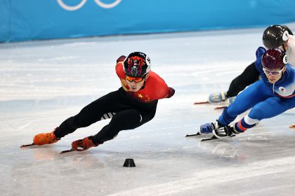 任子威晋级北京冬奥会短道速滑男子1500米半决赛