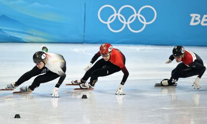 孙龙晋级北京冬奥会短道速滑男子500米1/4赛