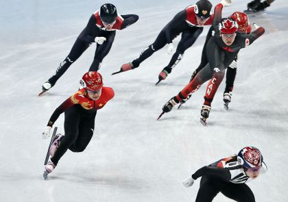 韩雨桐晋级北京冬奥会短道速滑女子1500米A组决赛
