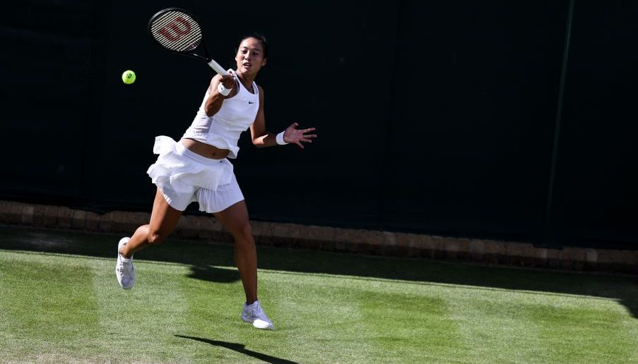 温布尔登网球公开赛女子单打第三轮 郑钦文无缘十六强