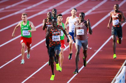 田径世锦赛男子800米决赛 科里尔夺金