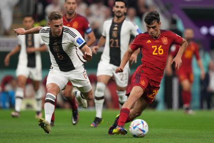 2022年卡塔尔世界杯E组次轮 西班牙1比1战平德国