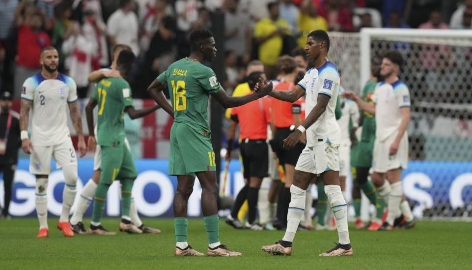 2022年卡塔尔世界杯1/8决赛 英格兰击败塞内加尔成功晋级