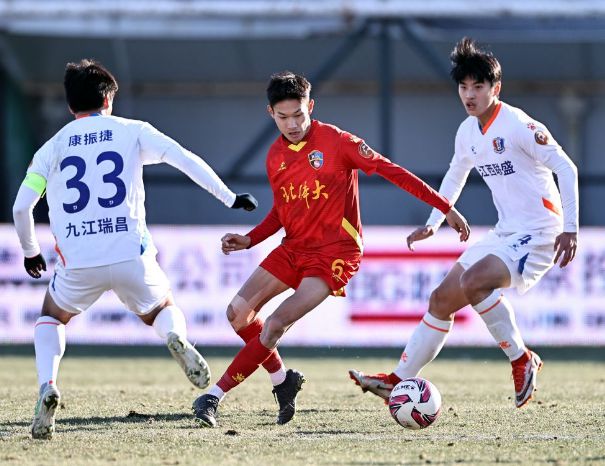 2022年中甲联赛第三十四轮 北京北体大0比1负于江西北大门