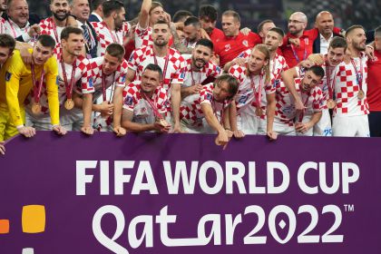 克罗地亚获得2022年卡塔尔世界杯季军
