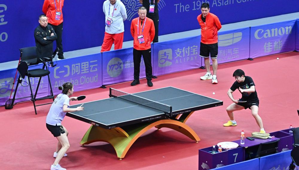 杭州亚运会开赛在即 国乒众将积极备战