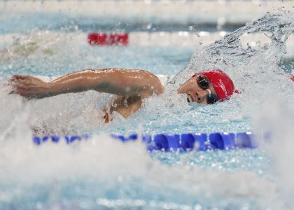 巴黎奥运会女子100米自由泳决赛 杨浚瑄第六